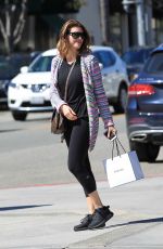 SHIVA SAFAI Out Shopping in Beverly Hills 03/06/2017