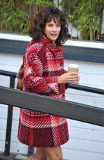 SIAN REEVES Leaves ITV Studios in London 03/13/2017
