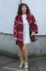 SIAN REEVES Leaves ITV Studios in London 03/13/2017