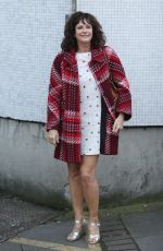 SIAN REEVES Leaves ITV Studios in London 03/13/2017