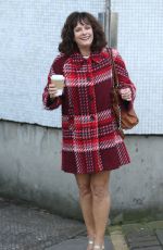 SIAN REEVES Leaves ITV Studios in London 03/13/2017