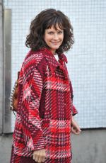SIAN REEVES Leaves ITV Studios in London 03/13/2017