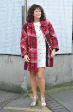 SIAN REEVES Leaves ITV Studios in London 03/13/2017