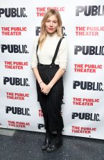 SIENNA MILLER at Joan of Arc: Into the Fire Opening Night at Public Theater in New York 03/15/2017