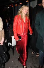 SIENNA MILLER Night Out in London 03/04/2017