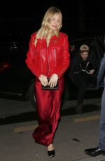 SIENNA MILLER Night Out in Paris 03/04/2017