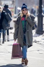 SIENNA MILLER Out and About in New York 03/17/2017