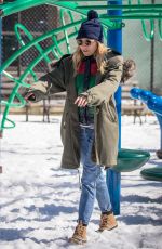 SIENNA MILLER Out and About in New York 03/17/2017
