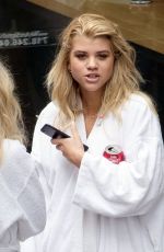 SOFIA RICHIE and LOTTIE MOSS on the Set of a Photoshoot in New York 03/27/2017