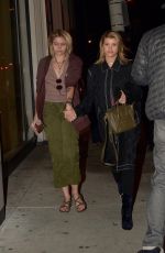 SOFIA RICHIE and PARIS JACKSON at Catch LA in West Hollywood 03/03/2017