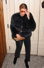 SOFIA RICHIE Leaves Matsuhisa in Beverly Hills 03/08/2017