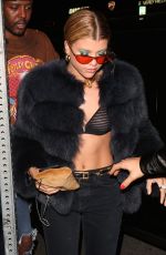 SOFIA RICHIE Leaves Matsuhisa in Beverly Hills 03/08/2017