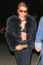 SOFIA RICHIE Leaves Matsuhisa in Beverly Hills 03/08/2017