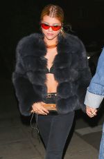 SOFIA RICHIE Leaves Matsuhisa in Beverly Hills 03/08/2017