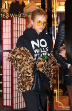 SOFIA RICHIE Leaves West 4 Tattoo in New York 03/27/2017