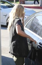 SOFIA RICHIE Out for Dinner at Zinque Cafe in West Hollywood 03/29/2017