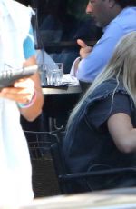 SOFIA RICHIE Out for Dinner at Zinque Cafe in West Hollywood 03/29/2017