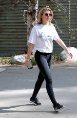 SOFIA RICHIE Out Hiking at Treepeople Park in Los Angeles 03/03/2017