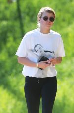 SOFIA RICHIE Out Hiking at Treepeople Park in Los Angeles 03/03/2017