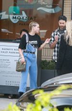 SOFIA RICHIE Shopping at Barney