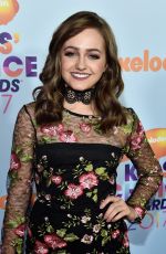 SOPHIE REYNOLDS at Nickelodeon 2017 Kids’ Choice Awards in Los Angeles 03/11/2017