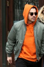 SOPHIE TURNER and Joe Jonas Leaves Greenwich Hotel in New York 03/03/2017