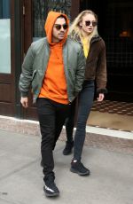 SOPHIE TURNER and Joe Jonas Leaves Greenwich Hotel in New York 03/03/2017