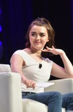 SOPHIE TURNER and MAISI WILLIAMS at Game of Thrones Panel at 2017 SXSW Festival in Austin 03/12/2017