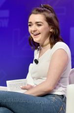 SOPHIE TURNER and MAISI WILLIAMS at Game of Thrones Panel at 2017 SXSW Festival in Austin 03/12/2017