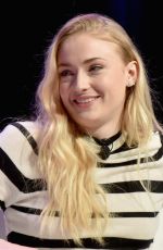 SOPHIE TURNER and MAISI WILLIAMS at Game of Thrones Panel at 2017 SXSW Festival in Austin 03/12/2017