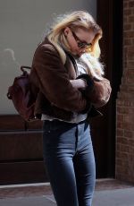SOPHIE TURNER Leaves Greenwich Hotel in New York 03/04/2017