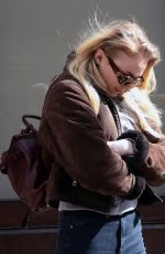 SOPHIE TURNER Leaves Greenwich Hotel in New York 03/04/2017