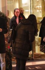 SOPHIE TURNER Leaves Her Hotel in Paris 03/06/2017