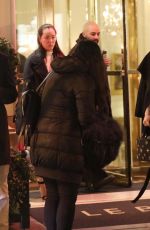 SOPHIE TURNER Leaves Her Hotel in Paris 03/06/2017