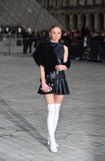 SOPHIE TURNER at Louis Vuitton Show at Paris Fashion Week 03/07/2017