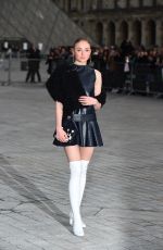 SOPHIE TURNER at Louis Vuitton Show at Paris Fashion Week 03/07/2017