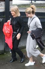 STACEY SOLOMON Leaves ITV Studios in London 03/20/2017