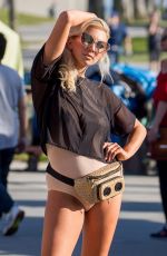 STASSI SCHROEDER on the Set of a Photoshoot in Venice Beach 03/28/2017