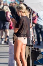 STASSI SCHROEDER on the Set of a Photoshoot in Venice Beach 03/28/2017