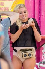 STASSI SCHROEDER on the Set of a Photoshoot in Venice Beach 03/28/2017