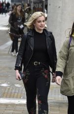 STEFANIE MARTINI Leaves BBC Breakfast Studios in Manchester 03/08/2017