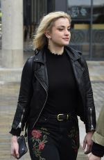 STEFANIE MARTINI Leaves BBC Breakfast Studios in Manchester 03/08/2017