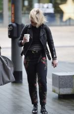 STEFANIE MARTINI Leaves BBC Breakfast Studios in Manchester 03/08/2017