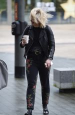 STEFANIE MARTINI Leaves BBC Breakfast Studios in Manchester 03/08/2017