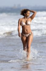 SUNDY CARTER in Bikini at a Beach in Malibu 03/24/2017