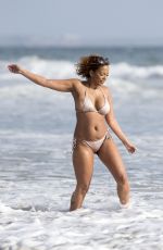 SUNDY CARTER in Bikini at a Beach in Malibu 03/24/2017
