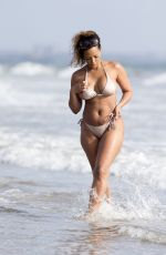 SUNDY CARTER in Bikini at a Beach in Malibu 03/24/2017