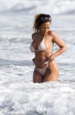 SUNDY CARTER in Bikini at a Beach in Malibu 03/24/2017