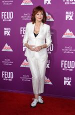 SUSAN SARANDON at Feud: Bette and Joan Premiere in Los Angeles 03/01/2017