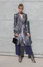 SVEVA ALVITI Arrives at Armani Fashion Show in Milan 02/27/2017